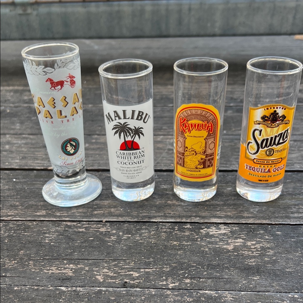 Assorted Shot Glass Set with Logos